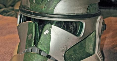 My Commander Gree Helmet For My Clone Armor Helmet Is A Solid Cast By