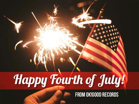 Happy 4th Of July From Okgood Records Ok Good Records