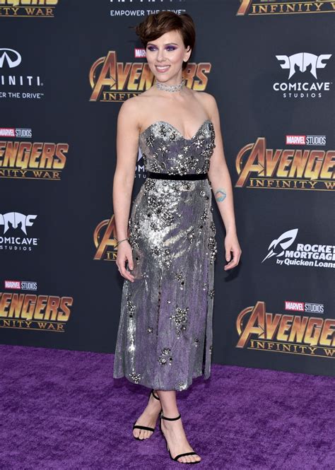 Scarlett Johansson At Avengers Infinity War Premiere In Los Angeles 04