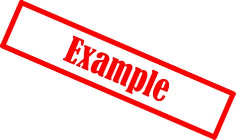 List of Synonyms and Antonyms of the Word: example