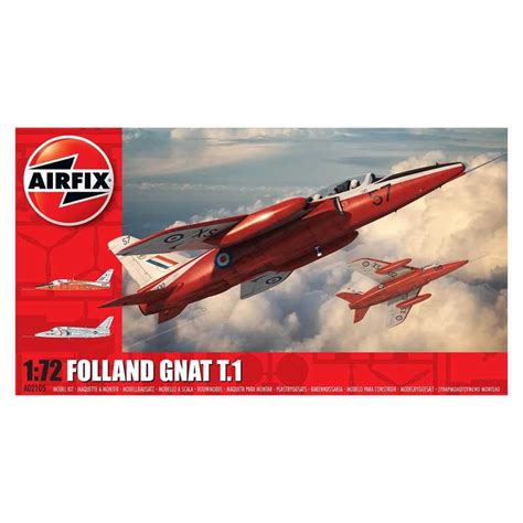Airfix 172 Folland Gnat T1 A02105 Rc Master