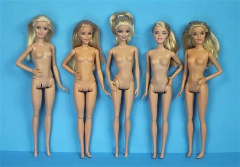 Lot Dolls Barbie Fashionistas Blonde Nude For Ooak Play Or Collectors Mattel Picclick