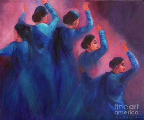 Gopis Dancing In The Dusk Painting By Asha Sudhaker Shenoy Fine Art