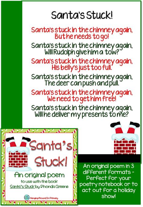A Christmas Poetry Freebie Use The Poem In Your Poetry Center Poetry
