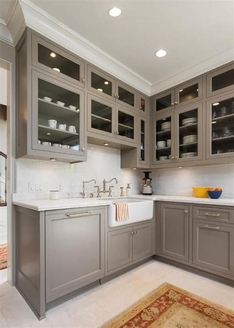 A guide for remodelers looking to expertly paint kitchen cabinets. Taupe Kitchen Cabinets | Centsational Style | Taupe ...