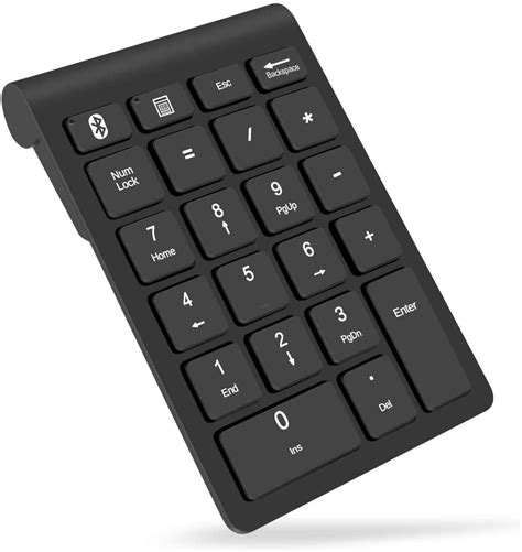 Bluetooth Number Pad22 Keys Wireless Numeric Keypad Portable Financial