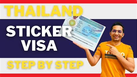 Thailand Sticker Visa Step By Step How To Apply Thailand Tourist