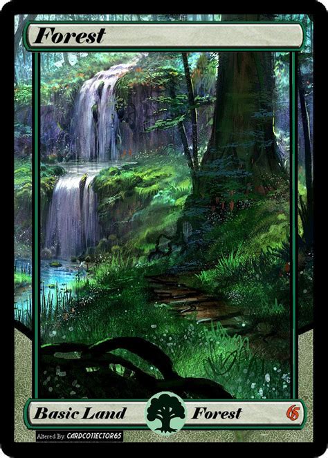 Extended Style Forest 13 Magic The Gathering Tokens Spells Modern