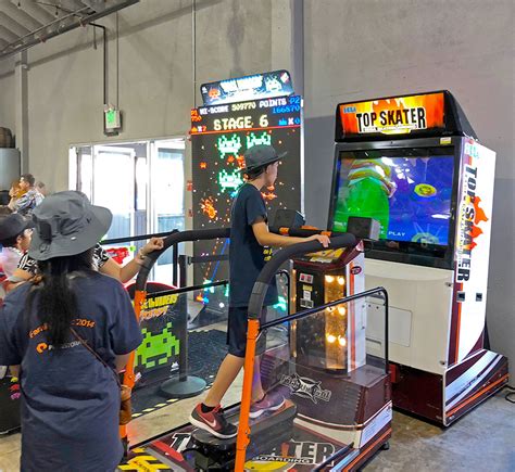 Arcade party rental features two cabinet styles of gauntlet arcade games available for rent. Top Skater Skateboard Arcade Game - Arcadepartyrental