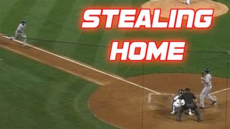 MLB Stealing Home Plate Compilation YouTube