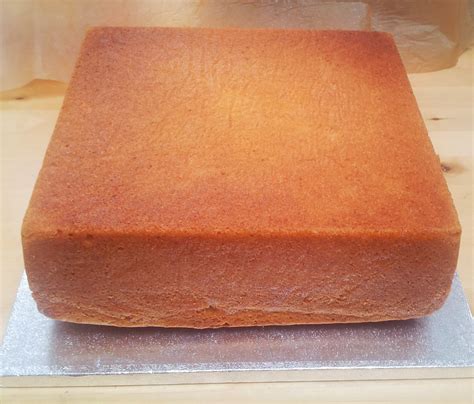 Charlie Makes Cakes Lemon Madeira Cake 10 Inch Square