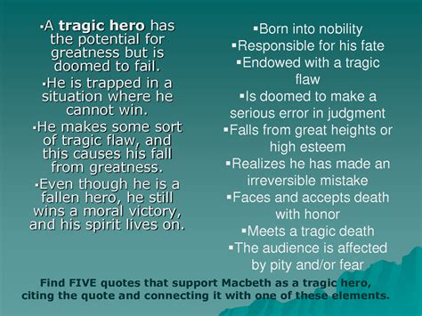 Quotes About Tragic Heroes Quotesgram