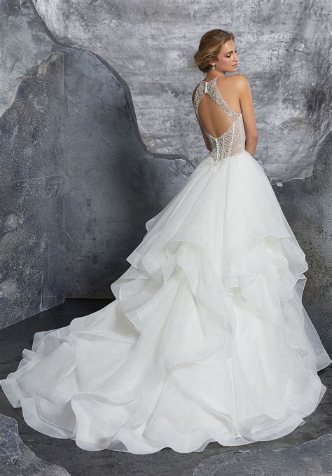 This product is currently out of stock and unavailable. Kali Wedding Dress | Style 8202 | Morilee