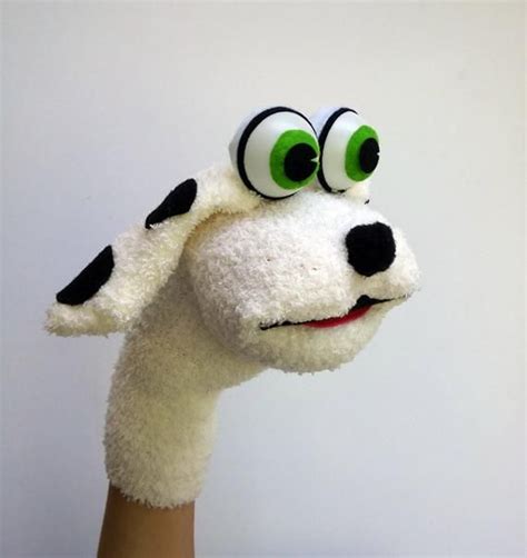 Dog Sock Puppet Hand Puppet With Moving Mouth Fun And Education In 2021