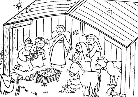 Het kunnen christelijke verhalen zijn gebaseerd op verhalen uit de bijbel, en in. Kerstverhaal kleurplaten :: Kleurplatenpagina.nl ~ boordevol coole kleurplaten