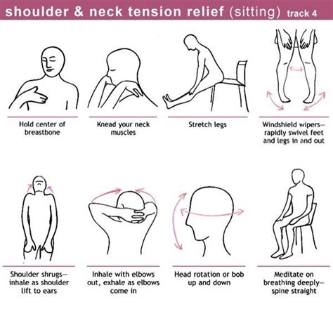 How To Relieve Shoulder And Neck Tension When Youre Sitting Down Musely