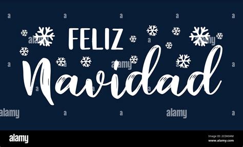 Feliz Navidad Cita En Español Como Logotipo O Encabezado Traducido