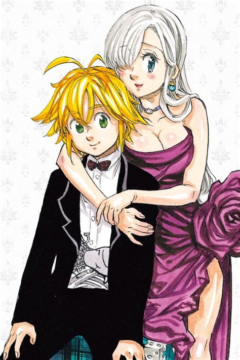 Meliodas Y Elizabeth Nanatsu No Taizai Seven Deadly Sins Anime