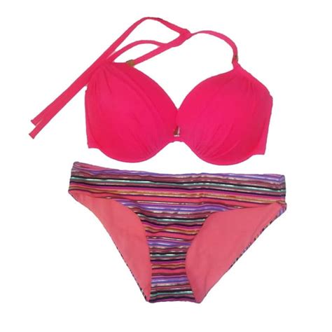 Victorias Secret 2pc Swimsuit Bikini Set Tease Halter