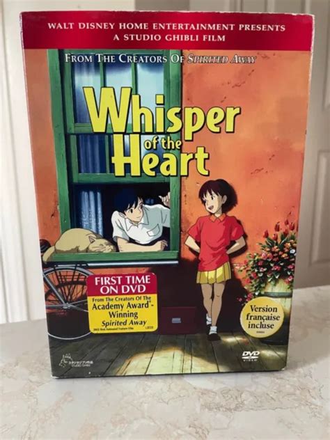 Whisper Of The Heart Dvd 2006 2 Disc Set W Slip Cover Studio