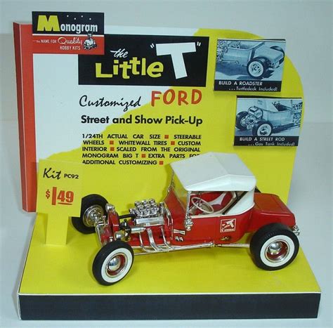 Monogram Little T Model Plastic Model Kits Cars Model Cars Kits