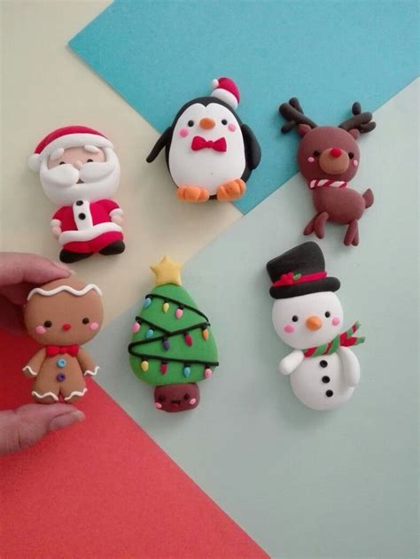Made Of Polymer Clay Christmas Clay Polymer Clay Christmas Clay