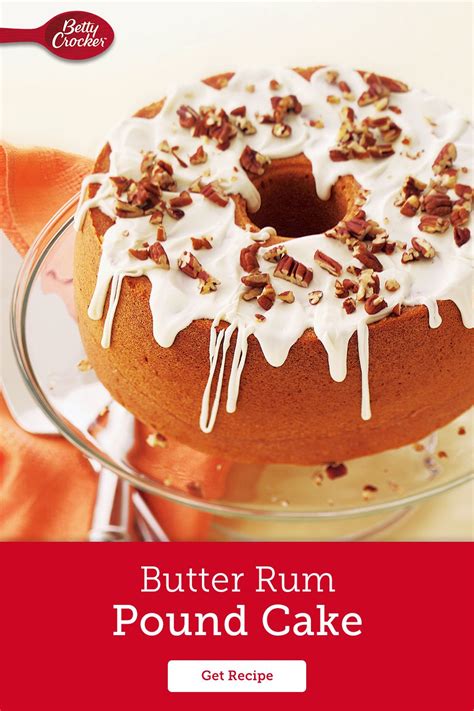 Rum Cake Recipe Cake Mix Recipes Pound Cake Recipes Baking Recipes Snack Recipes Dessert