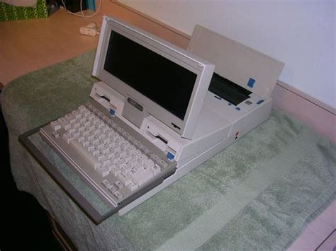 1980s Ibms First Laptop With Attached Printer Rare Printer