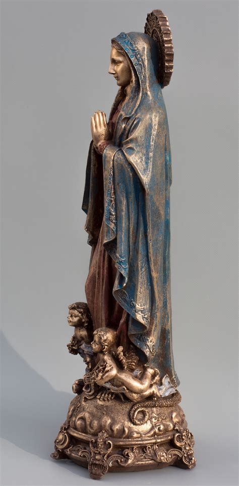 Estatua De La Virgen María Nuestra Señora Estatugur Etsy