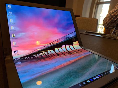Lenovo Just Unveiled The Worlds First Laptop With A Folding Screen