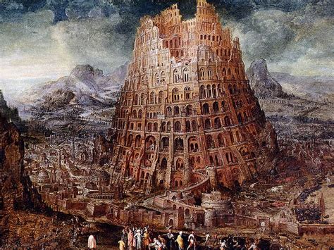 Tower Of Babel Ancient Mysteries Human Potential Biblical Legend