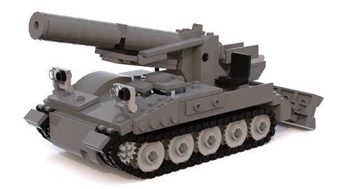 Lego M110 8 Inch Howitzer Instructions Youtube