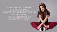 Lisa Marie Presley - Dirty Laundry (Lyrics) - YouTube