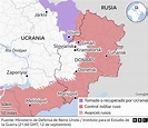 Los mapas que muestran el territorio recuperado por Ucrania tras su ...