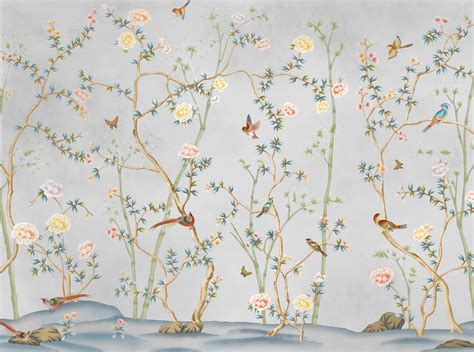 Famous Chinoiserie Wallpaper With Birds References