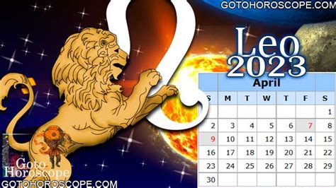 April 2023 Leo Horoscope Free Monthly Horoscope For April 2023 And Leo
