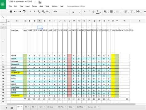 Google Docs Work Schedule Template Web Organize And Manage Your Work