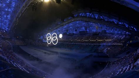 Sochi 2014 Spectacular Opening Ceremony Gets Off To A Stuttering Start With Olympic Ring