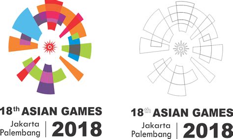 Logo Dan Maskot Baru Asian Games 2018 Free Format Vector Cdr Logo