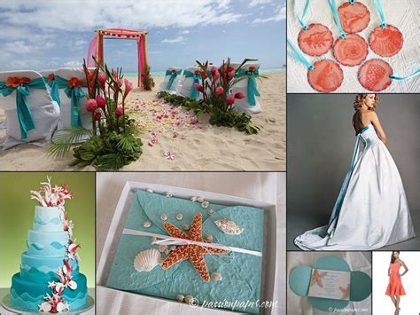 Invitations Beach Wedding Colors Coral Wedding Themes Coral Wedding