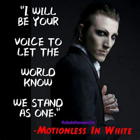 Pin By Alicen Knight On Chris Motionless Quotes Motionless In White