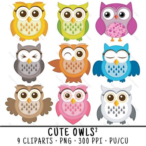 Crmla Cute Owl Clipart Images