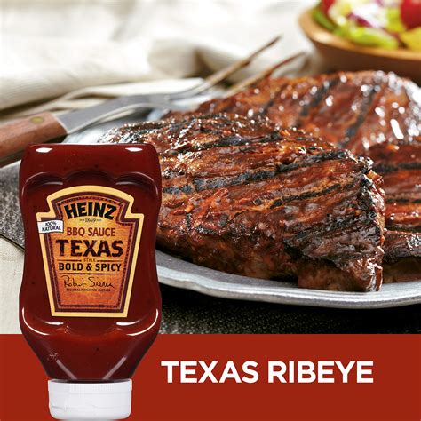 Heinz Texas Style Bold And Spicy Bbq Barbecue Sauce 6 Ct Pack 19 5 Oz Bottles Buy Online In