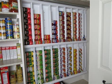 rotating canned food system diy youtube