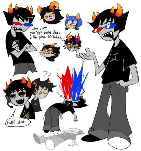 Homestuck Sollux Homestuck Characters Davekat Home Stuck Webcomic