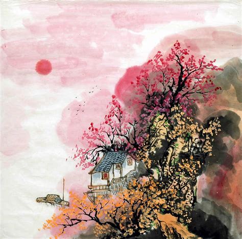 Chinese Landscape Painting Chinese Landscapes Painting Hd Wallpaper