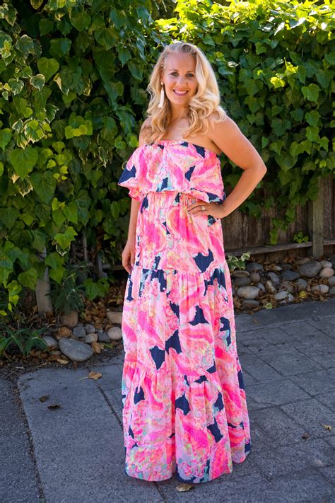 Lilly Pulitzer Summer Maxi Dress Have Need Want