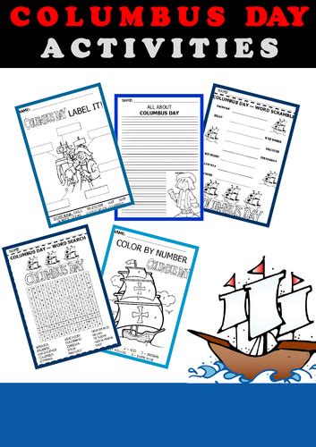 Christopher Columbus Day Activities Teaching Resources