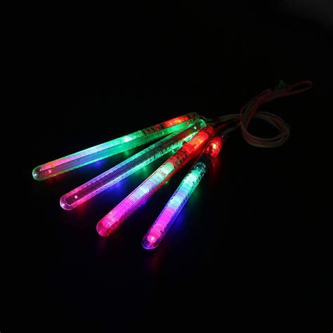 Yeahibaby 30pcs Multicolor Led Glow Sticks Reusable Glow Stick Glow