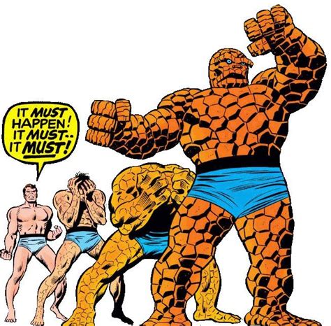 The Thing Ben Grimm Fantastic Four Marvel Comic Universe